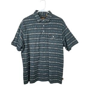 Howler Brothers Gray Printed Polo Shirt